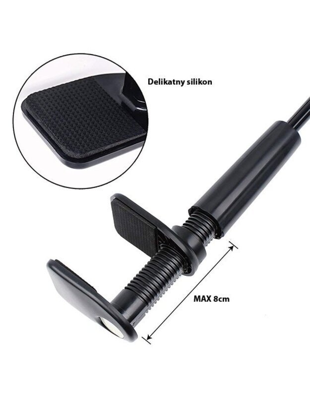 AWEI X3 stalinis laikiklis 4 "-10,5, juodas 5