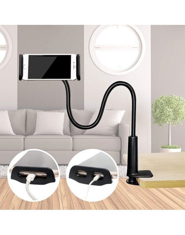 AWEI X3 stalinis laikiklis 4 "-10,5, juodas 1