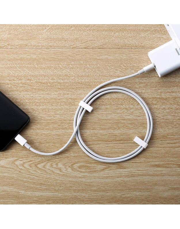 USB Type-C 5A laidas Remax FastCharging, baltas 1.0m 2