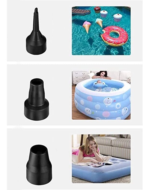 Elektrinė pompa čiužiniams 50W, 12V / 230V 7