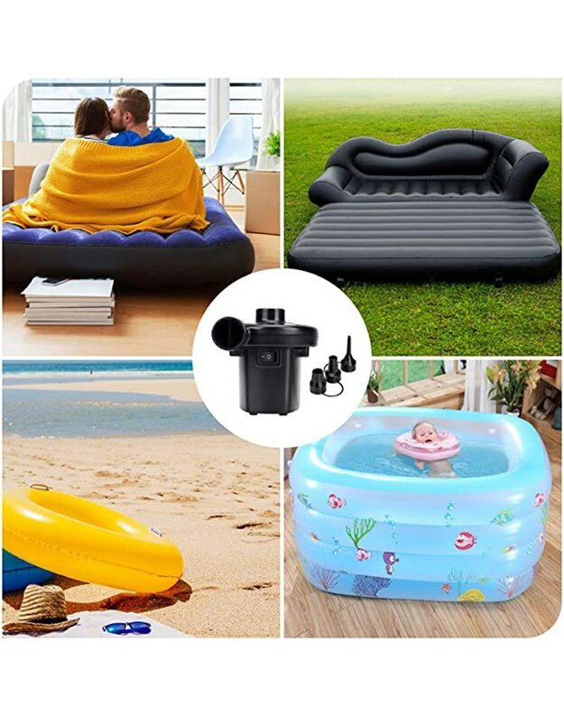 Elektrinė pompa čiužiniams 50W, 12V / 230V 6