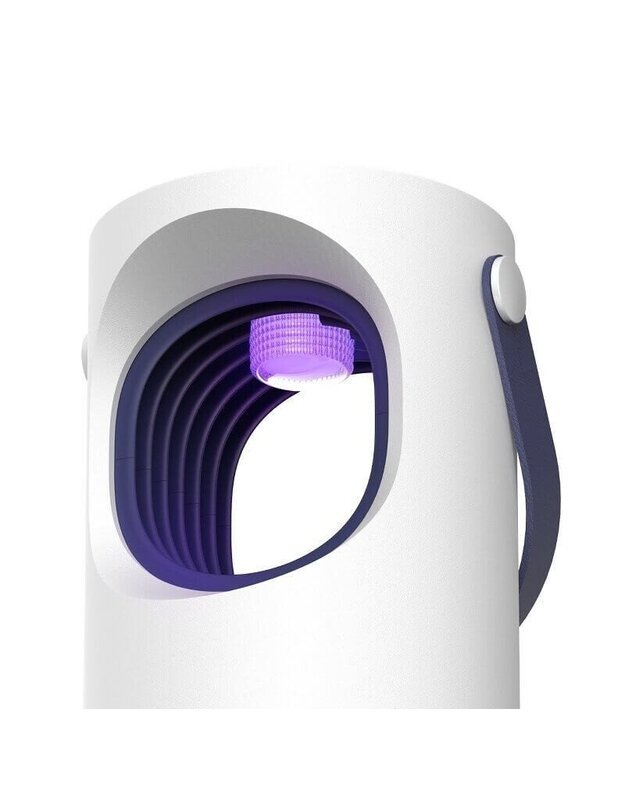 Baseus Mosquito lempa nuo uodų, balta + violetinė 2