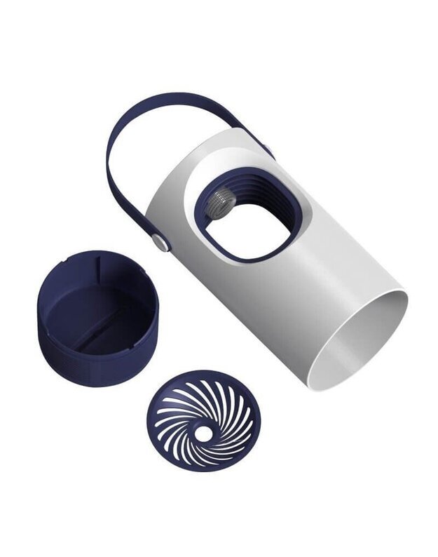 Baseus Mosquito lempa nuo uodų, balta + violetinė 1