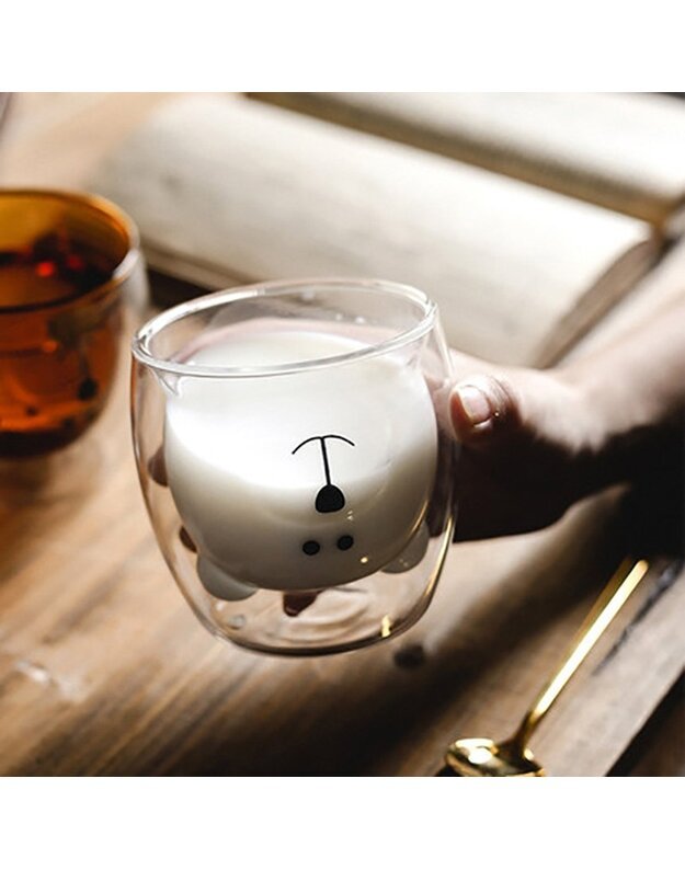 Glass Bear terminis puodukas, 260 ml 3