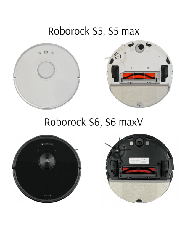 Filtras Xiaomi Roborock S5, S5 Max, S6, S6 Maxv, 4 vnt (pakaitalas)