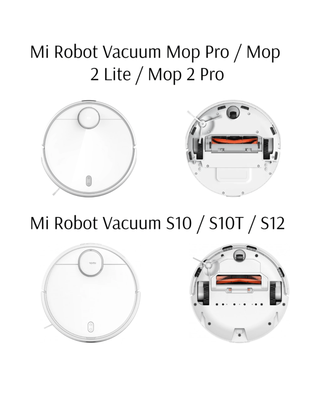 Filtras Xiaomi Mi Robot Vacuum Mop Pro / Mop 2 Lite/ Mop 2 Pro / S10 / S10T / T12 / X20, 4 vnt (pakaitalas)