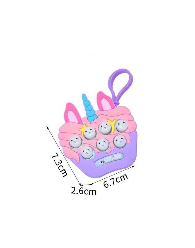 Educational game Bubble Sensory Fidget Unicorn
