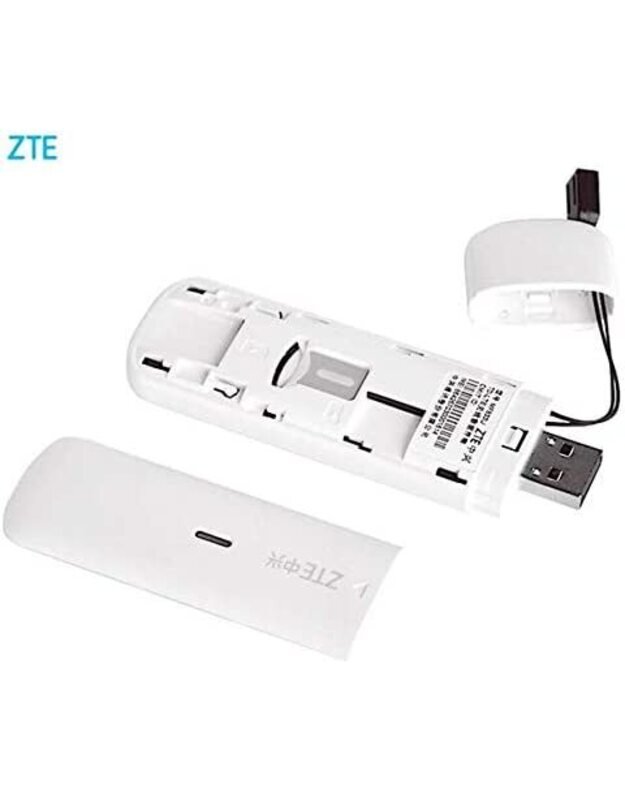4G USB LTE modemas ZTE MF833U1, Baltas 2